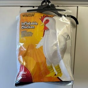 Spirit Halloween Inflatable Chicken Costume